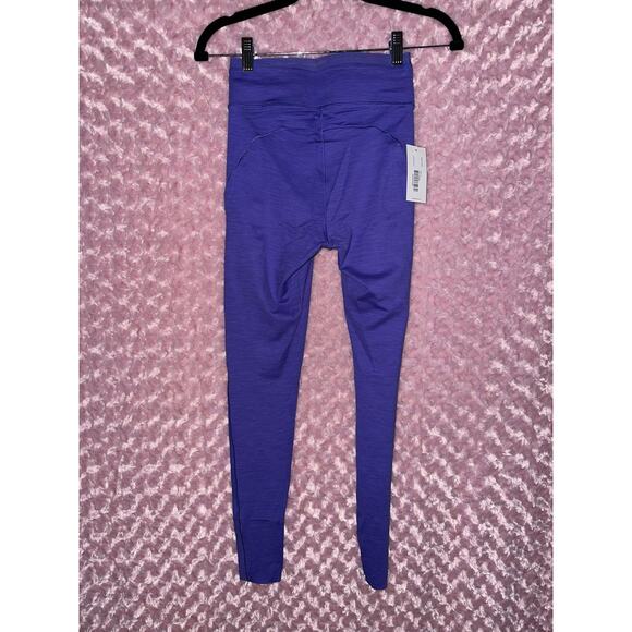 Outdoor Voices TechSweat Thrive Violet Leggings NWT Size Extra Small - Picture 4 of 7